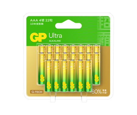 GP Ultra Alkaline AAA Batteries