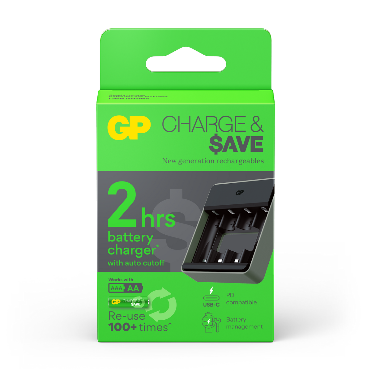 GP Charge & $ave M453 Charger | GP Batteries HK