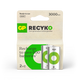 GP Recyko NiMH 3000mAh C size battery 2's