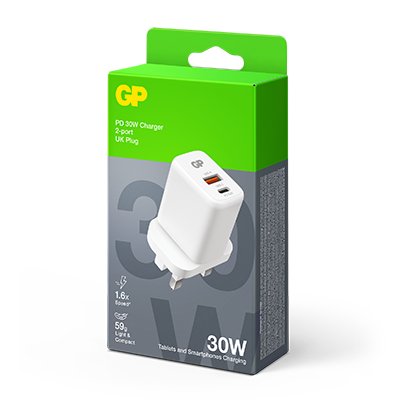 GP 30W USB-C & USB-A Dual Ports PD Fast Charger