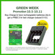 GP Charge & $ave NiMH 1300mAh AA Battery 4s + 2-hr fast charger