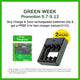 GP Charge & $ave NiMH 650mAh AAA Battery 4s + 2-hr fast charger