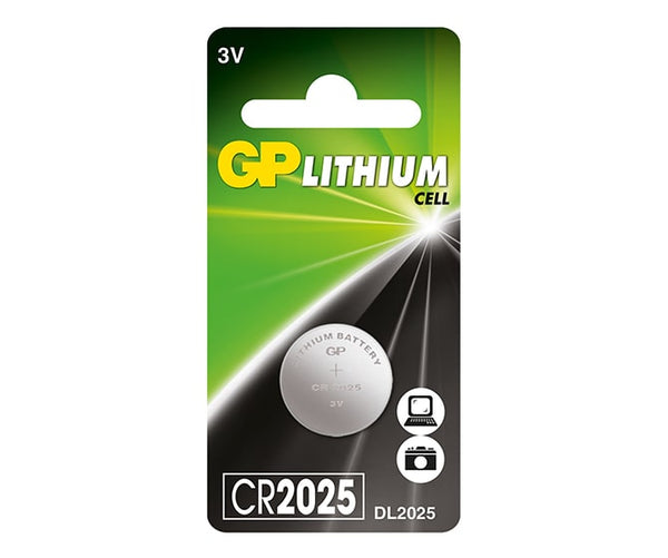 GP Button Cell - Lithium CR2025-GP Batteries Hong Kong