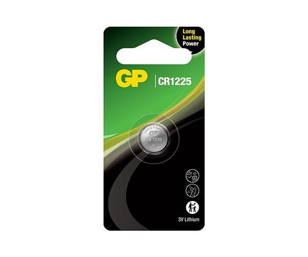 GP Lithium Coin Batteries CR1225